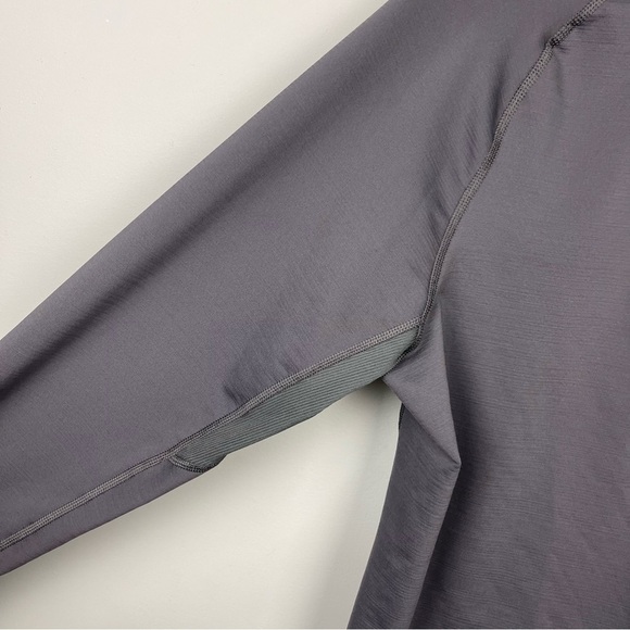 Nike Pro Slim Fit Gray Long Sleeve Crewneck Size L - Picture 6 of 8